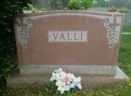 Frankie Valli daughter grave