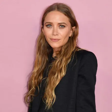 mary kate olsen during her cardigan product launch