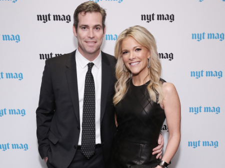 megyn kelly with her second husband douglas brunt in an event