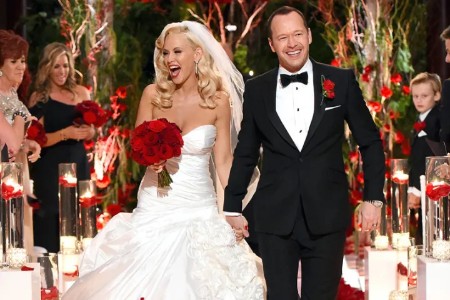 donnie wahlberg-with his Jenny McCarthy