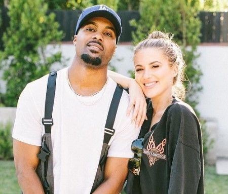 Steelo Brim with his ex-girlfriend