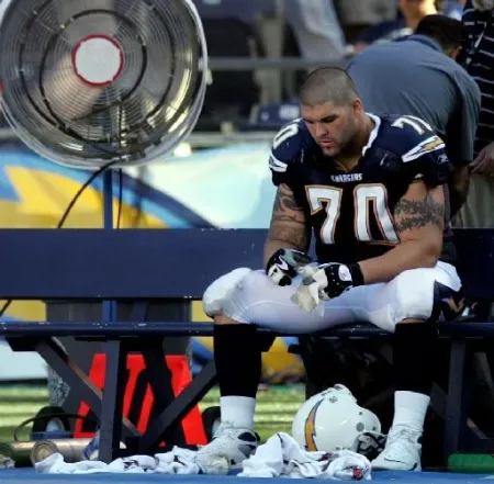 shane olivea after the loss to kansas city in 2007