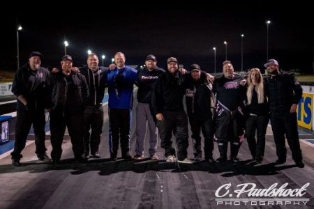 kye kelley with the team of street outlaws usa